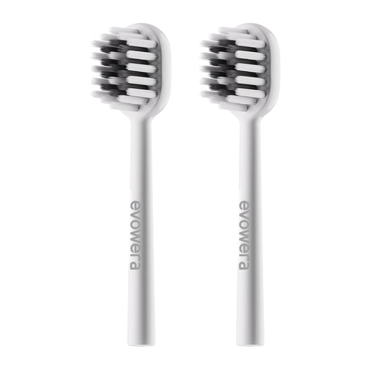 planck mini Replacement Brush Heads, 2-Count, Adults